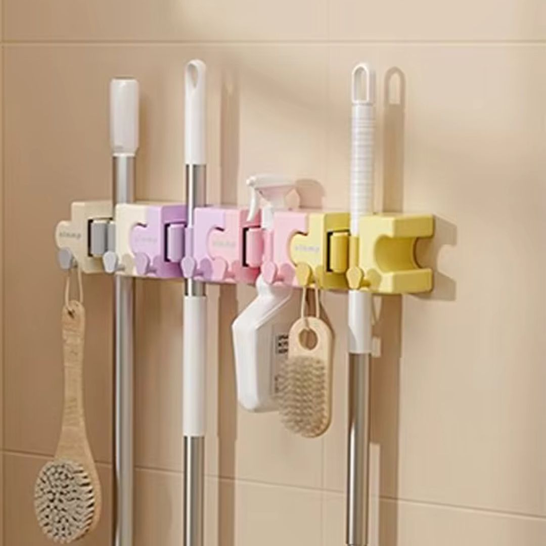 CleanRack - Wall-Mounted Cleaning Tool Organiser