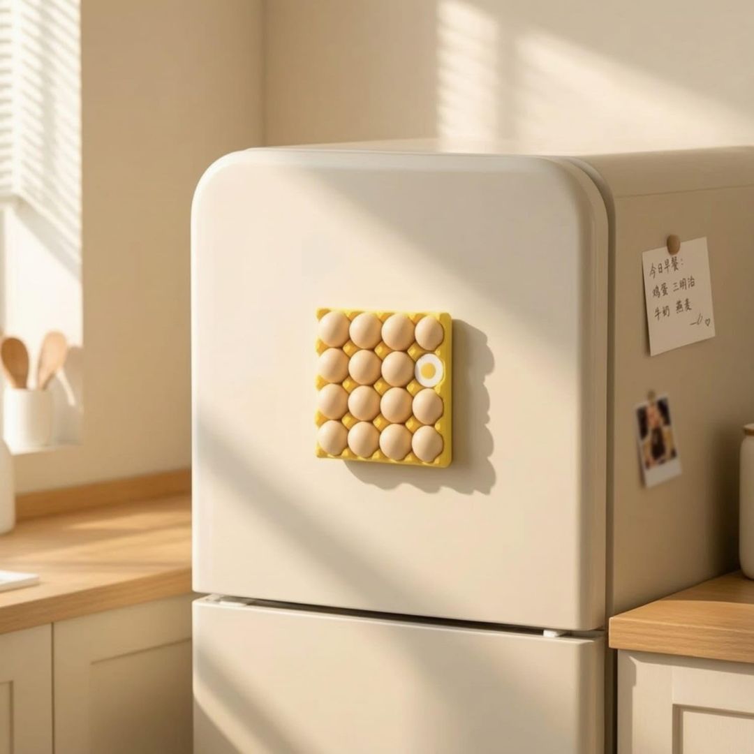 MemoEgg - Magnetic Note & Photo Holder